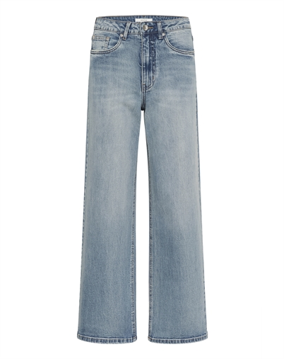 Gestuz - GZZolani HW Wide Jeans - Washed Blue